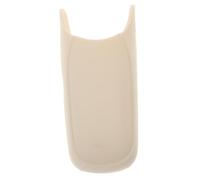 Mobestech Protection En Silicone Pour Fer à Lisser Et Fer à Friser Manchon Thermorésistant Anti-brûlure Couleur Crème Isolation Thermique Pour Poignée D'appareil Coiffure Usage Domestique Et Voyage