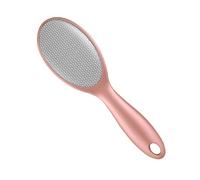 Mobestech Râpe Double Face Inox Or Rose pour Soin Callosités Ponceuse Pied Gommage Doux et Massage Confortable Outil Pédicure Professionnel et Maison
