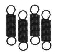 Mobestech Ressort de Tension pour Porte de Micro-ondes en Métal, Installation Facile, 4 Pièces, Accessoire Cuisine Noir Compatible Four Micro-ondes