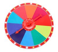 Mobestech Roue de Loterie à Prix Accessoire de Jeu pour et Événements Rouge pour Animations Expositions et Activités Ludiques