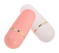 Mobestech Rouleau Absorbant L'excès De Sébum Visage En Pierre Volcanique 2 Pcs Format Compact Contrôle Du Sébum Pour Peau Sensible Usage Quotidien