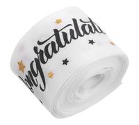 Mobestech Ruban Gros-grain de Remise de Diplôme en Polyester 3,8cm pour Emballage Présent Élégant et Décoratif, Saison de Remise de Diplômes 2026