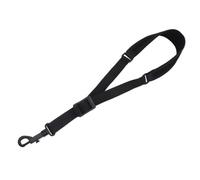 Mobestech Sangle de Cou Saxophone Coton Élastique Noire Harnais Pratique pour Sax Alto et Ténor de Pression pour Performances Confortables