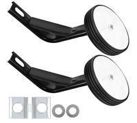 Mobestech Stabilisateurs de Vélo en Acier et Plastique pour Garçon et Filles Roues Silencieuses Robustes de 12 à 16 Pouces, Accessoires Solides pour L'entraînement à Vélo