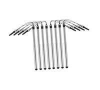 Mobestech Stylets Capacitifs Rétractables 8pcs pour Écran Tactile Portable, Mini Stylets Universels pour Smartphone Tablette, Métal Cuivre Fin, Compact Et Ajustable, Utilisation Mobile