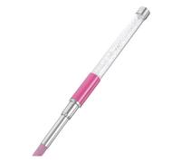 Mobestech Stylo de Soin Ongles Quartz avec Pierres Brillantes Polisseur et Exfoliant Cuticules Compact pour Maison et Salon Élimine Peau Morte et Répare Ongles