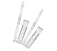 Mobestech Support de Gouttière avec Sangle Réglable 2 Pièces en Aluminium Résistant au Vieillissement, Compatible Polyvalente pour Fixation Extérieure pour Propriétaires et Entrepreneurs