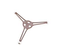Mobestech Support de Plateau Tournant Micro-Ondes Lot de 2 Supports en Verre Résistant Accessoires de Remplacement Compatibles Micro-Ondes Facile à Installer et Nettoyer