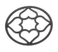 Mobestech Support de Wok Fonte pour Cuisinière à Gaz Anneau Antidérapant et Aux Températures pour Cuisine Accessoire de Stabilisation et Distribution de Chaleur