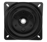 Mobestech Support Rotatif pour Siège Pivotant de Tabouret de Bar et Fauteuil Pivotant Plaque Carrée en Métal 6 Pouces Tournante Installation Simple