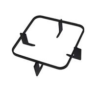 Mobestech Support Stable en Fonte Noire 19,8cm pour Cuisinière à Gaz, Antidérapant et Facile à Détacher, pour Wok et Poêle Cuisine