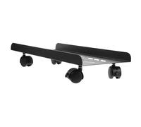 Mobestech Support Tour Ordinateur avec Roues Mobiles Stand Stable pour Pc Chariot CPU Pratique avec Surface Antidérapante et Facile à Nettoyer pour Déplacement à