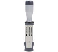 Mobestech Tampon de Date Circulaire 42 MM en Bois Tampon Dateur Multi-Usage pour Horodatage Portable Fournitures de Classement et Scrapbooking Compatible Encres à Colorants et Pigments