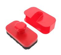 Mobestech Tampon Éponge à Cire pour Voiture Applicateur Manuel en Éponge Microporeuse Tampon de Polissage Réutilisable Absorption Avancée des Taches pour Entretien et Lustrage