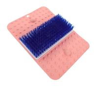 Mobestech Tapis de Massage avec Brosse Rigide et Ventouses Antidérapantes Tapis de Exfoliant et Massant pour Homme Nettoyeur Peaux Mortes Spa Salle de Bain