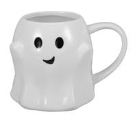 Mobestech Tasse Fantôme en Céramique pour Eau Et Lait, Tasse à Café, pour Le Petit-déjeuner, pour Le Bureau
