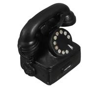 Mobestech Téléphonique Vintage Résine Décoration Maison de Poupée Rétro Accessoire de Téléphone Miniature pour Décoration Intérieure