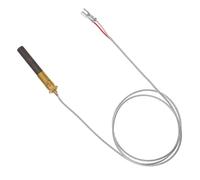 Mobestech Thermocouple Thermopile Aluminium Haute Température pour Chauffe Eau Gaz Cheminée Friteuse Gaz Kit Installation Brûleur Compatible