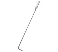 Mobestech Tisonnier de Cheminée Portatif Multifonction en Acier Robuste Crochet Long pour Foyer Intérieur et Extérieur Outil Pratique pour Camping et Barbecue 1 Pièce