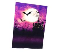 Mobestech Toile De Fond Photo Halloween Tapisserie Murale Accessoire De Fête Décorations Halloween Nappe Ambiance Unique