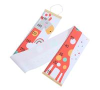 Mobestech Toise Murale Pour Garçon Et Filles Motif Girafe Rose, Tableau De Tailles Courbe De Croissance, Règle De Mesure Taille En Tissu, Décoration Chambre Garçon Et Filles, Outil De Mesure Pratique