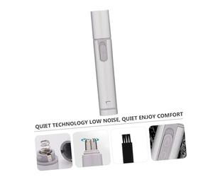 Mobestech Tondeuse à Poils de Nez Électrique et Coupe-nez pour Hommes, Format Compact, Matériau Abs Solide, Utilisation Portable, Épilateur Visage sans Batterie, Protection Grille