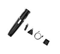 Mobestech Tondeuse à Sourcils Multifonction Et Épilateur à Poils De Nez Électrique 1 Kit Rechargeable Usb Tête Rotative 3d Lavable Unisexe Pour Visage Et Corps