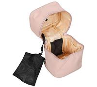 Mobestech Trousse de Maquillage Étanche Pochette de Voyage 1 Grosse Taille Nylon Résistant Unisexe Court Séjour Paquet Cosmétique avec Fermeture Éclair