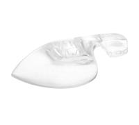 Mobestech Violin Chin Rest Transparent Acrylic Comfortable Pad Shoulder Support For Beginner And Professional Players