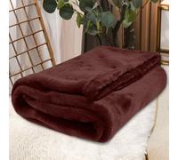 Mobeur Couverture polaire en peluche, super douce, pelucheuse et confortable en flanelle pour lit, canapé, canapé, couverture légère et confortable, couverture en microfibre