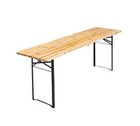 MobEventPro Table de Brasserie en Bois Pliante 218 cm