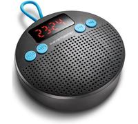 Mobi-3 Bleu - Enceinte Bluetooth Portable Mobile (Champ Sonore À 360°) Avec Radio, Réveil Et Fonction Mains Libres, Protection Ipx5 Contre Les Projections D'Eau ¿ Bleu[X443]