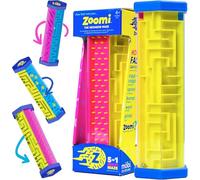 Mobi Puzzle hexagonal - Zoomi Jeux et puzzles pour tout-petits avec 5 niveaux et 6 panneaux - Jouets pour les voyages en voiture des tout-petits aux adultes peuvent jouer - Jouets de labyrinthe