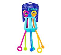 MOBI ZIPPEE Jouet d'activité original pour le développement sensoriel des tout-petits - Design Montessori par les parents et examiné par les médecins - Sans BPA ni phtalate - Avec silicone de qualité