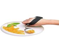 Mobiclinic, Adaptateur de main, Marque européenne, Ajustable, Multi-usages, Adaptateur de main pour couverts, Noir