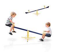 Mobiclinic®, Balancelle D'extérieur, 200x66x35 cm, 2 Places, Poignée en Mousse, Charge Max. 70 kg, Crochet de Fixation, Élévation et Descente de l'enfant, Sûr et Stable, Mobifun