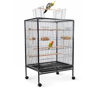 Mobiclinic®, Cage à Oiseaux, XL, Roues de Transport, 95x43x61.5 cm, Freins
