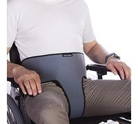 Mobiclinic, Ceinture de maintien périnéal pour fauteuil roulant, Marque européenne, Taille 2 (104-192 cm), Gris
