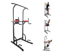 Mobiclinic® fitness, Chaise romaine musculation, Power tower dip station, Multifit, Hauteur et dossier réglables, Tour de, Robuste, Sport maison, Traction, Pull up