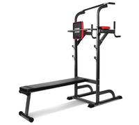 Mobiclinic Chaise Romaine pliable Station Multifonctions Máx 250 kg Power Tower Station de musculation Hauteur réglable Domifit