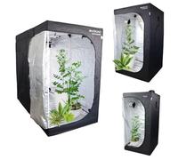 Mobiclinic®, Chambre de Culture, D'intérieur, Growbox, Premium Mylar 97% Reflective, Hydroponique, Imperméable, Fond Amovible, Tissu Nylon épais, Structure Robuste, Grow Tent