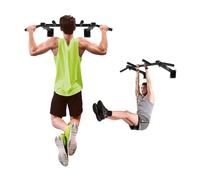 Mobiclinic® fitness, Barre de traction murale, K3, Kit d'ancrage, Acier, Max. 250 kg, Exercices musculation, Poignées en mousse