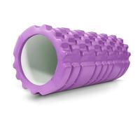 Mobiclinic® fitness, Rouleau de massage, Fitroller, Mousse et eva, 14x33 cm, Pilates, Yoga, Étirements, Portable, Polyvalent, Pour tout le corps, 3 niveaux d'intensité