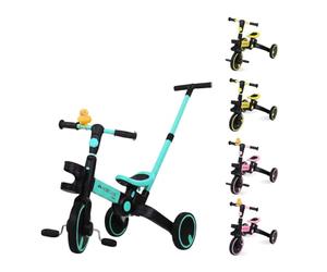 Mobiclinic® Kids, Tricycle 5 en 1, Chase, Évolutif, De, À Ans, Guidon et siège réglables, Ultraléger, Montage Facile, Vélo draisienne, Roues Anti-crevaison, Max. 25 kg, Porte-Bouteille