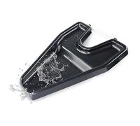 Mobiclinic®, Lave-Tête Portable, Poignée de Cou avec Velcro, Facile à Transporter, 44 x 32, 5cm, Lave-Tête de Salon, Aides au Lavage des Cheveux, Salon de Coiffure, Lave-Tête en Plastique, Noir