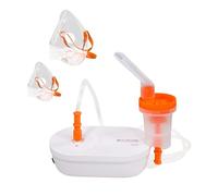 Mobiclinic®, Nébuliseur, Adultes et Enfants, Embout Buccal et 2 Masques, Débit Maximal 0,2 ml/min, Silencieux, Volume 3,9 ml, Portable, Asthme, Allergies, Nebumobi2