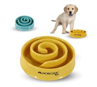 Mobiclinic® Pets, Gamelle Anti glouton, pour Chiens, Antidérapante, Spirale, 19, 5x4, 6x20, 6 cm, Bien-être digestif, 500 ML, Facile à Nettoyer, Résistante et Durable, Chats, Animaux de Compagnie