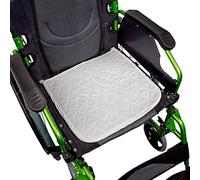 Mobiclinic, Serviette incontinence pour adultes, Réutilisable, Marque européenne, Fauteuils roulants, Sièges, Voiture, Lavable, 450 lavages, Absorption 3, 8 l/m2, 40 x 38 cm, Blanc