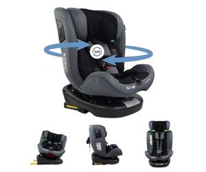 Mobiclinic®, Siège Auto, ISOFIX, Rotation à 360°, I-Size ECE R129, Fixation Supérieure, Groupe 0/1/2/3, Convertible, 0 à 36 kg, Harnais 5 Points, 0-12 ans, Réglable, Inclinaison 3 Positions, Pandafix