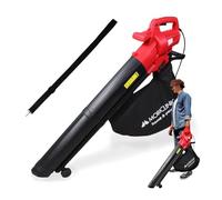 Mobiclinic®, Souffleur Feuille, Aspirateur Broyeur de Feuilles, 900w, 6 Vitesses, Mobiclean, 3 en 1, Léger, 35l, Marque européenne, Vitesse Soufflage 270 km/h, pour Le Jardin, 220v, Bandoulière